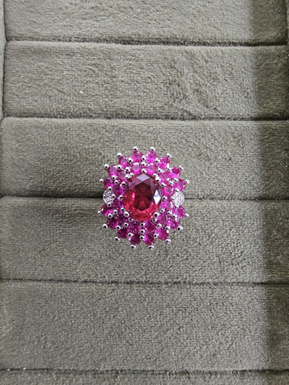 Silver Plated Ring Size 6
